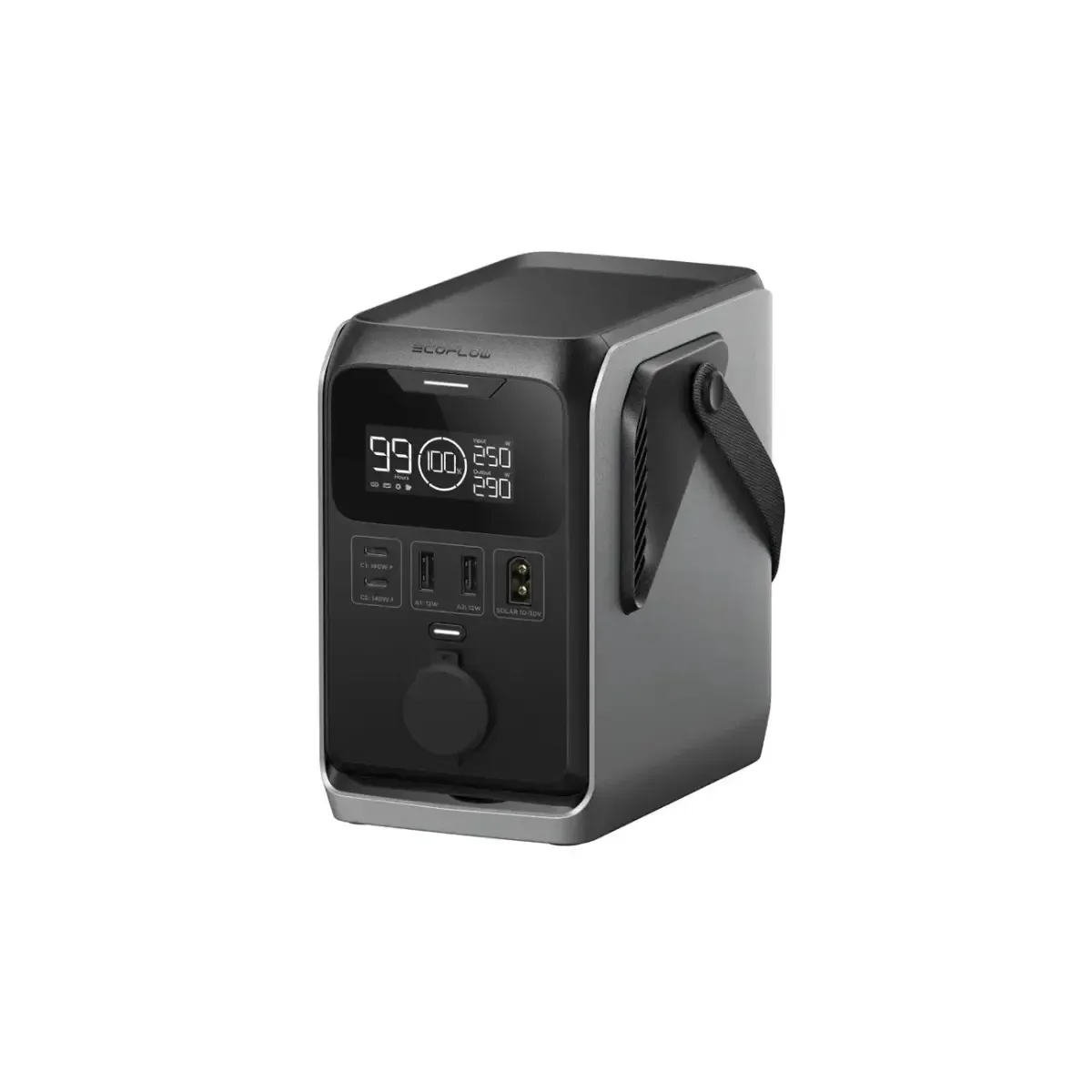 EcoFlow TRAIL 300 DC — portable battery station 288 Wh with USB-C and 12V outputs